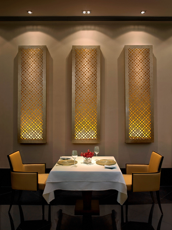 The Oberoi Mumbai: Dekor im Ziya Restaurant