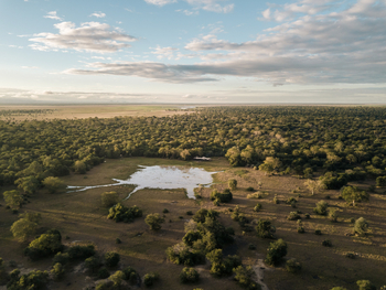 Chicari Camp: Luftbild