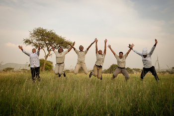 Dunia Camp: Luftsprung