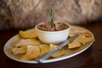 Elewana Elsa's Kopje: Pastete und Cracker