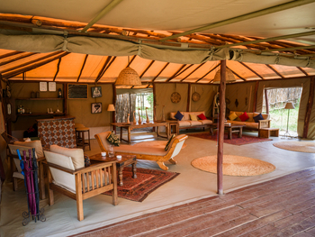 Kandili Camp: Offene Lounge