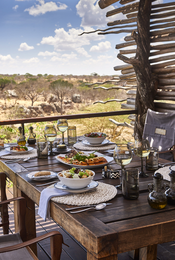 Legendary Mwiba Lodge: Lunch