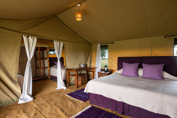 Mara Under Canvas: Interior Familieneinheit