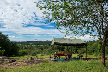 Mihingo Lodge: Reiten