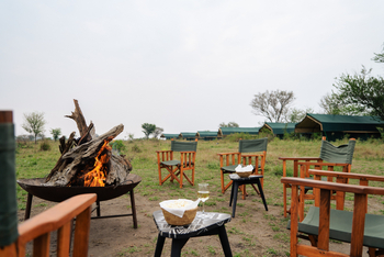 Nasikia Mobile Migration Camp: Lagerfeuer