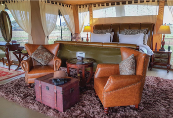 Ole Serai Camp Turner Springs: Doppelzimmer mit Sitzbereich