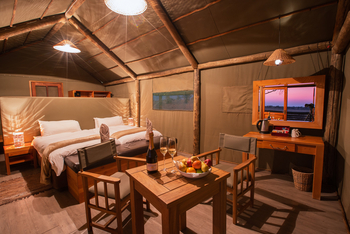 Suricate Tented Camp: Zeltinterieur