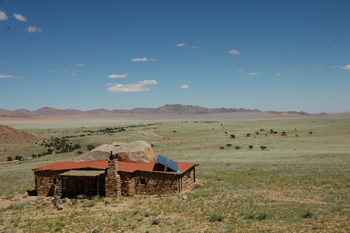 Eagle's Nest Chalets: Chalet mit Solarpanelen