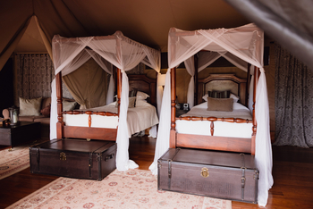 Elewana Sand River Masai Mara Camp Elewana Sand River Masai Mara Camp: Einzelbetten