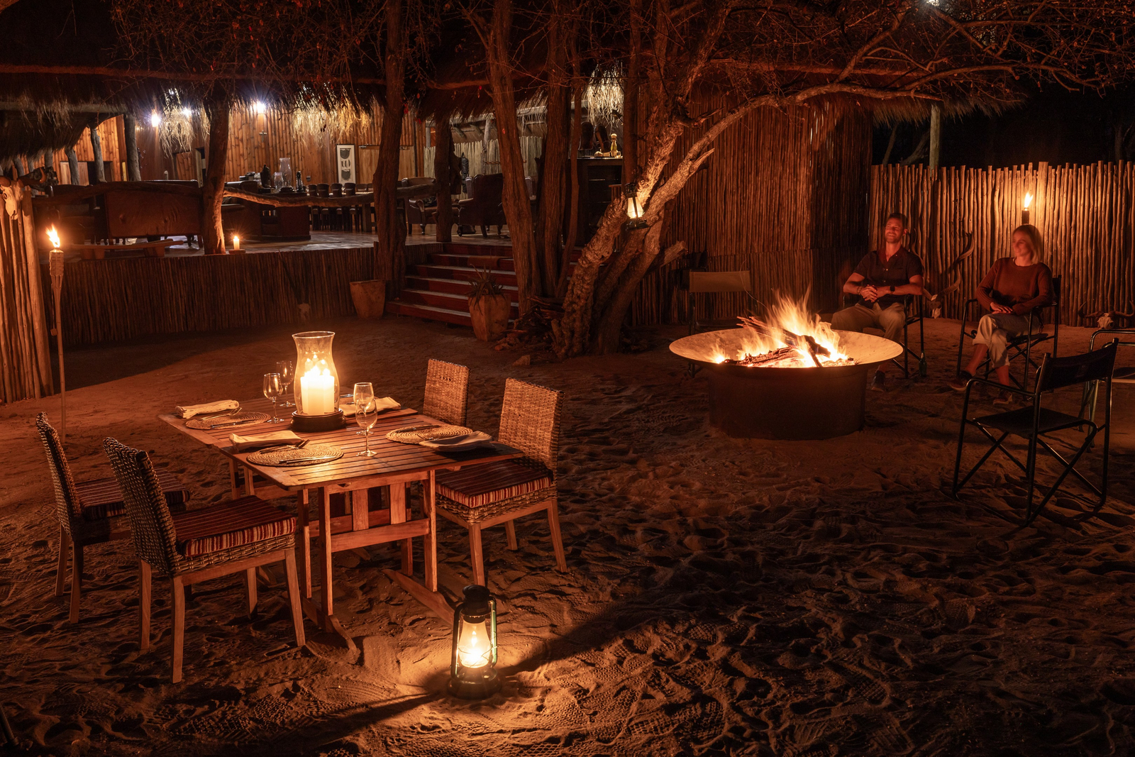 Gham Dhao Lodge Gham Dhao Lodge: Boma Dinner