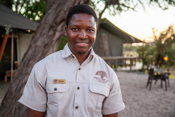 Gomoti Plains Camp: Menschen und Verpflegung