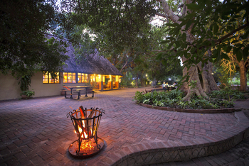 Island Safari Lodge: Hof