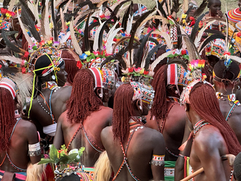 Koros Camp: Samburu-Männer