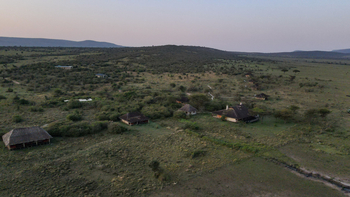 Mara Siana Camp: Luftbild