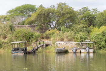 Mvuu Lodge: ANlegesteg