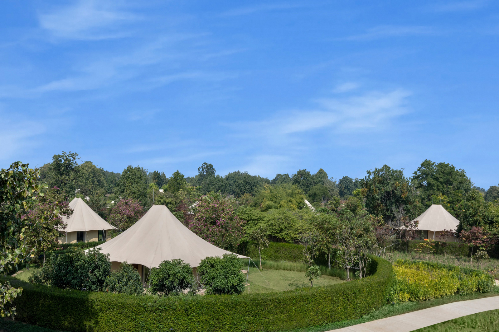 The Oberoi Vindhyavilas Wildlife Resort The Oberoi Vindhyavilas Wildlife Resort: Gästezelte