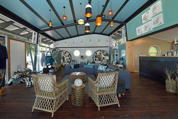 Zambezi Mubala Lodge: Lounge