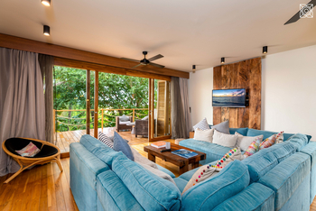 Zuri Zanzibar: Garten Villa Wohnzimmer