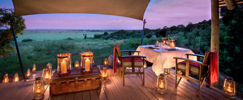 andBeyond Bateleur Camp: Private Dinner