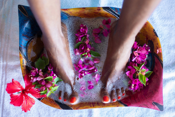 Bahia Mar Boutique Hotel: Fußbad