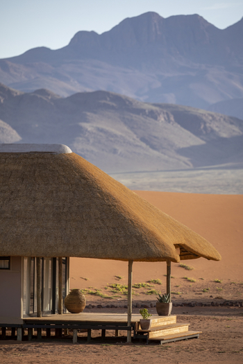 Kwessi Dunes: Gästezimmer mit Veranda