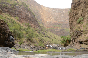 Lake Natron Camp: Engare Sero Canyon