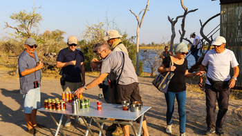 Lianshulu Lodge Lianshulu Lodge: Sundowner
