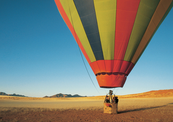 Namib Rand Nature Reserve: Bereit zum Ballonstart
