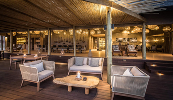 Puku Ridge Camp: Sitzgruppe