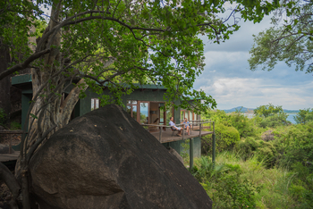 Pumulani Lodge: Chalet am Hang