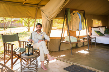 Ronjo Camp: Gast auf Veranda