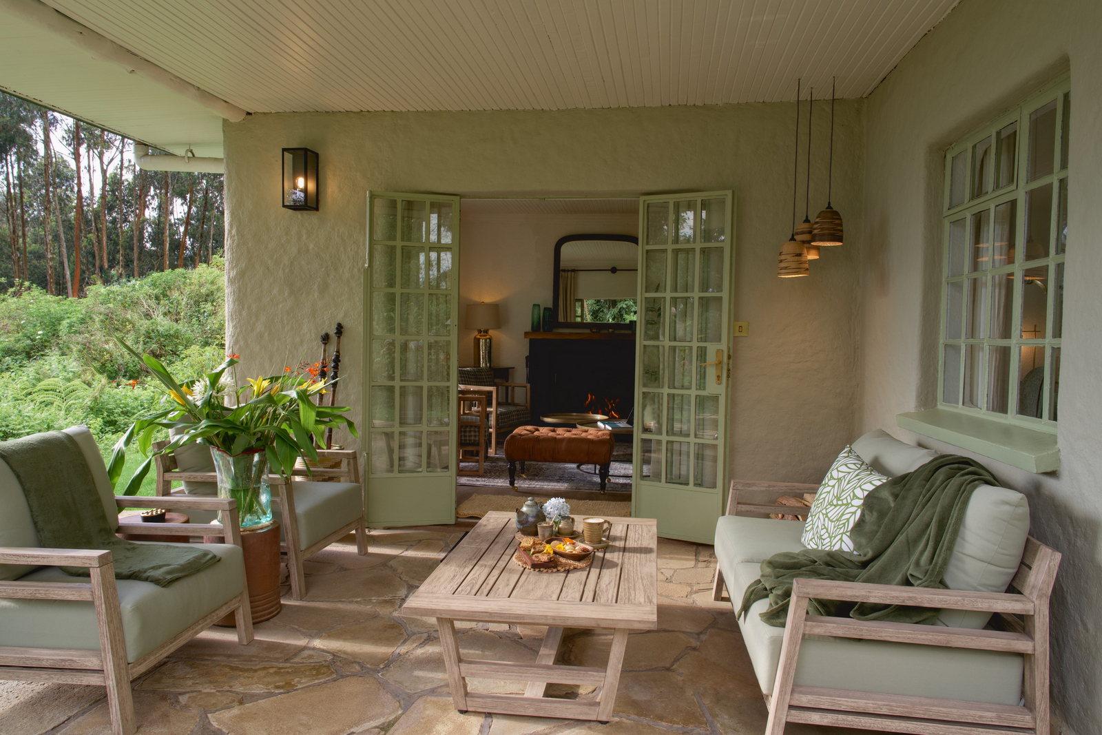 Sabyinyo Silverback Lodge Sabyinyo Silverback Lodge: Suite - Terrasse