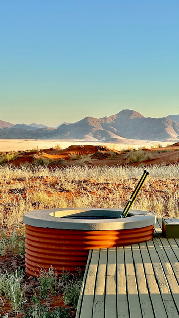 Wolwedans Dune Camp: Chiller - Wassertonne