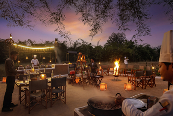 Bori Safari Lodge: BBQ-Night