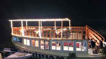 BrijRama Palace: Küche und Dining