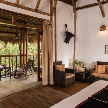 Diphlu River Lodge: Cottage Sitzgruppe