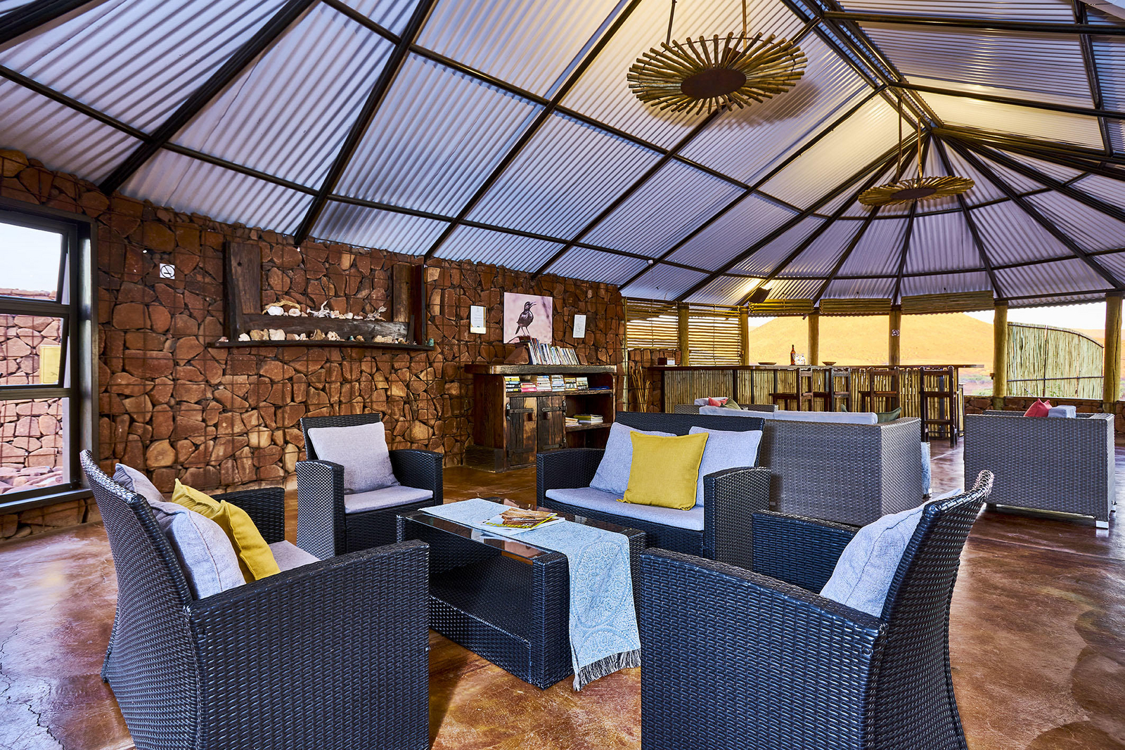 Etendeka Mountain Camp Etendeka Mountain Camp: Sitzgruppe