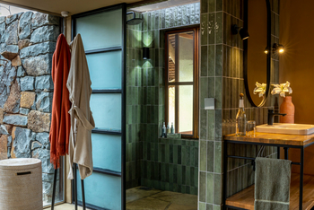 Naboisho Camp: Dusche