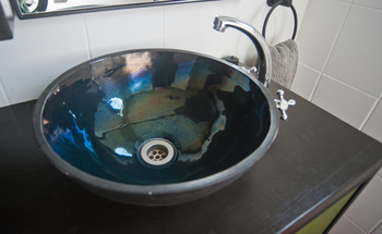 Namib Desert Lodge: Waschbecken