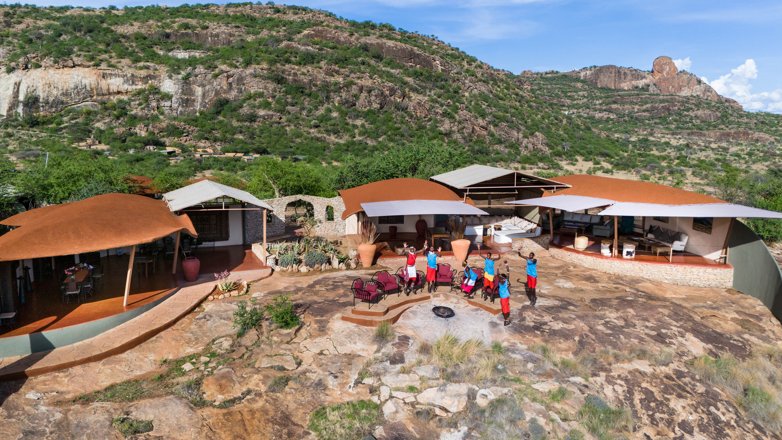 Saruni Samburu Saruni Samburu: Zentrales Kudu House Team