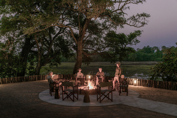 Sungani Lodge Sungani Lodge: Lagerfeuer