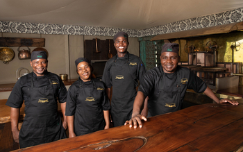 Tembo Plains Camp: Menschen