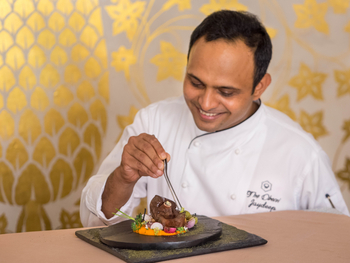 The Oberoi Rajvilas: Fleischgericht