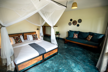 Turaco Treetops: Standard Room Bett