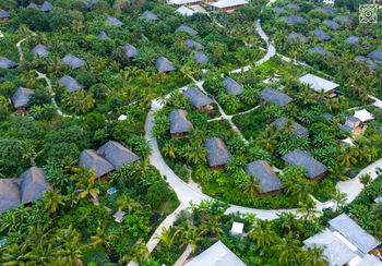 Zuri Zanzibar: Gästeunterkünfte von oben