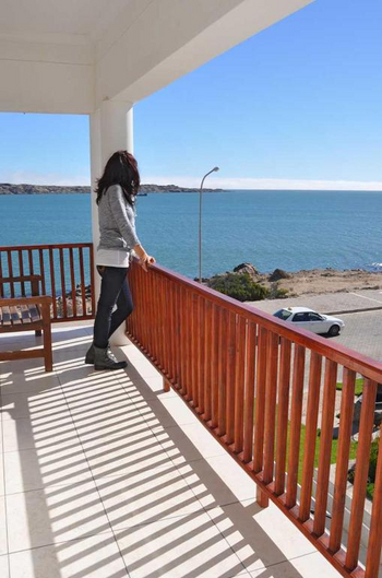 Kairos Cottage: Blick aufs Meer