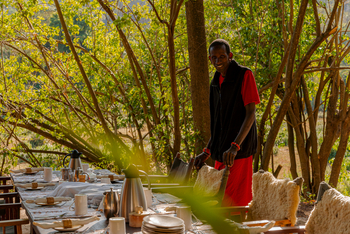 Kitich Forest Camp: Breakfast is ready