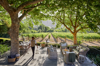 La Clé Lodge: Vorbereitung für den Sundowner