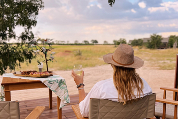 Muddy Teak Camp: Blick vom Deck