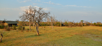 Nogatsaa Pans Chobe Lodge: Gästezelt - Aaußenansicht